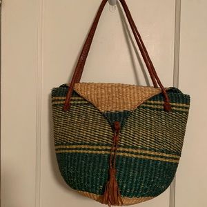 Earthfare Wicker Basket/Rattan Purse